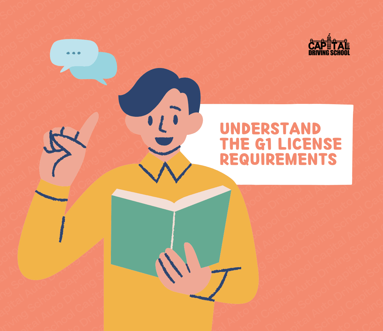 Understanding the G1 license requirement illustration, Capital auto driving school